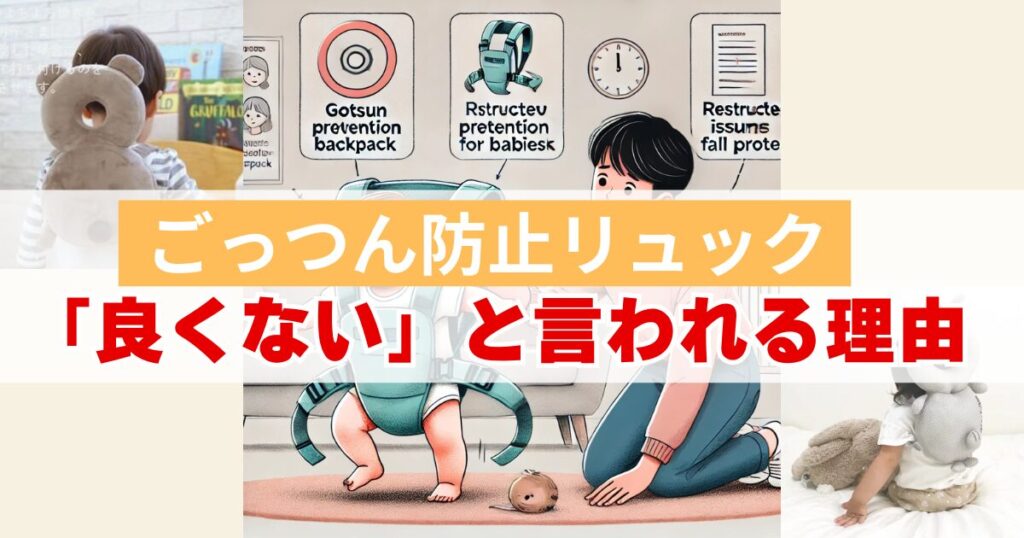 ごっつん防止リュックが「良くない」と言われる理由